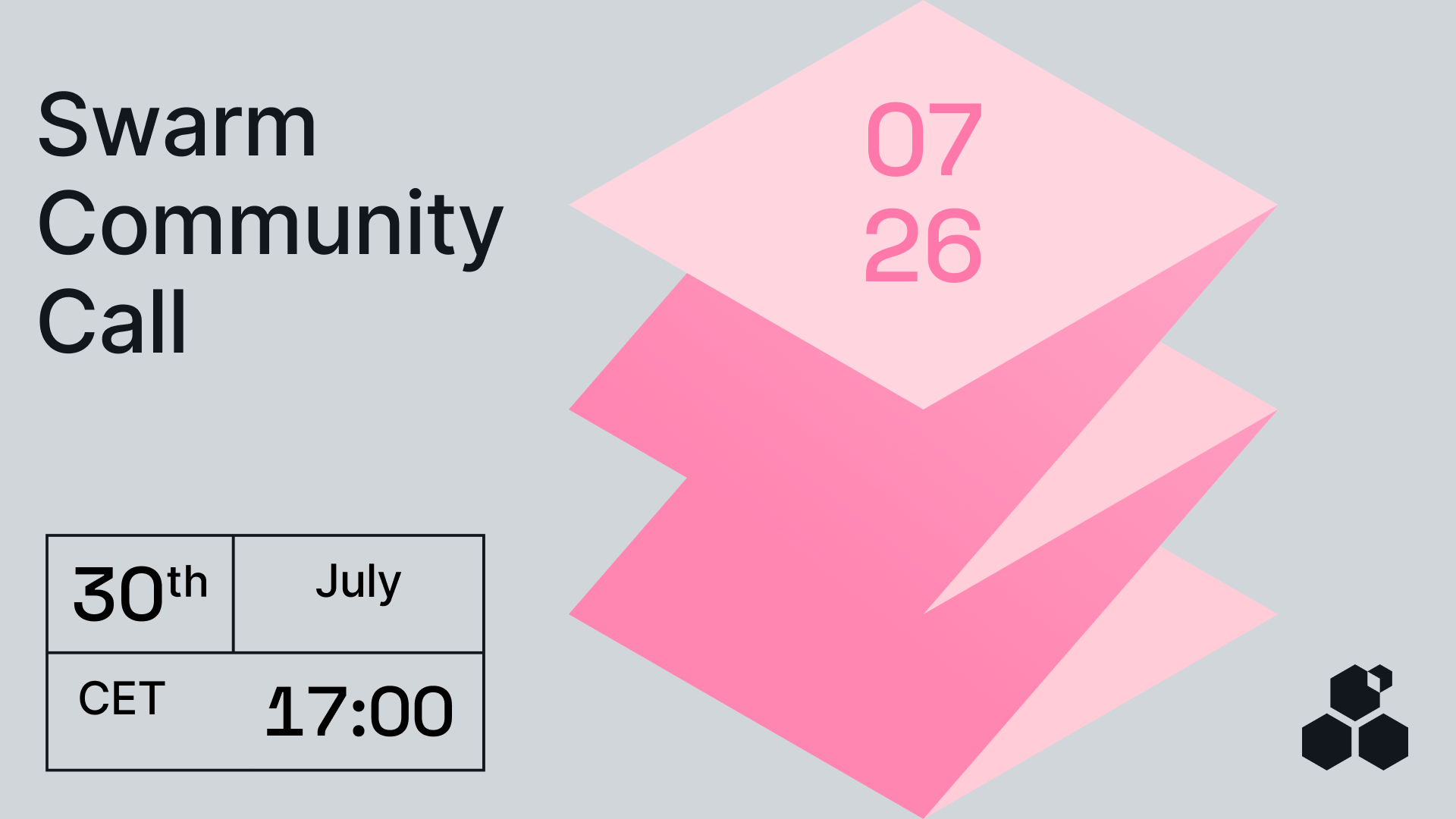 July 30 Community Call